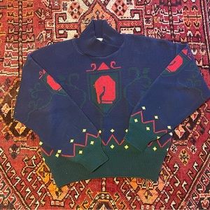 Vintage Pendleton Horse Sweater